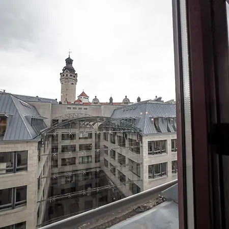Rathausblick - moderne Mit 2 Schlafzimmern, Kueche, Bad, Waschmaschine & Trockner Mitten In Der Innenstadt * Leipzig